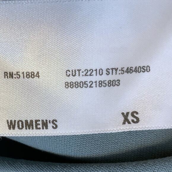 Patagonia Activewear Halter Top XS Blue Aqua Crisscross Drawstring Bottom - Picture 7 of 13